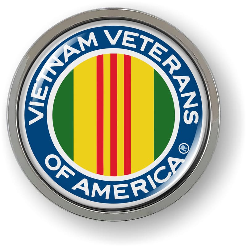 Vietnam Veterans of America - Car Metal Badge